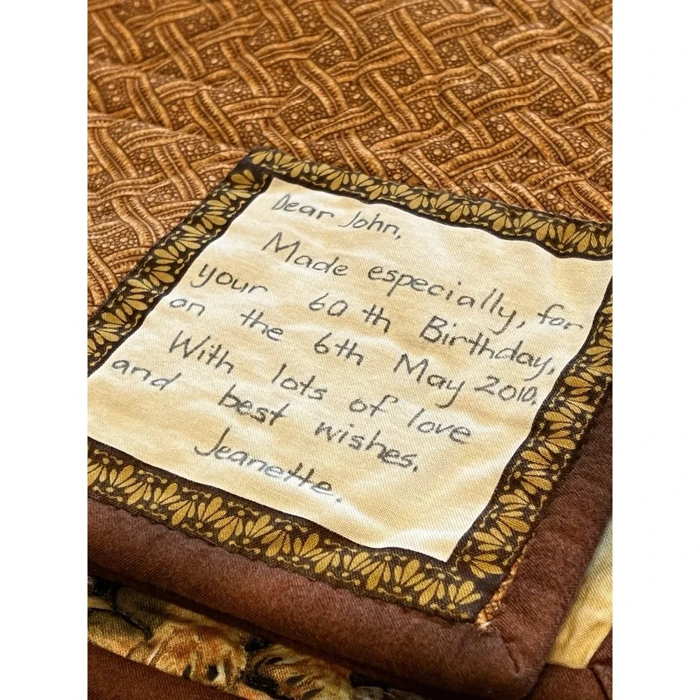 Quilt- African Safari Theme Handmade‎ 90